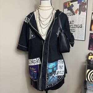Custom Upcycled Sell it Don’t Burn-et Thunderdome Jersey
